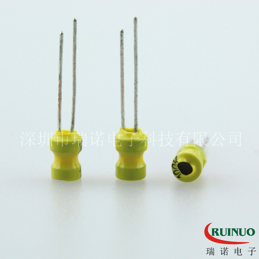 Small-scale 工 inductance yellow shell