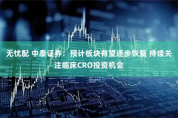 无忧配 中泰证券：预计板块有望逐步恢复 持续关注临床CRO投资机会