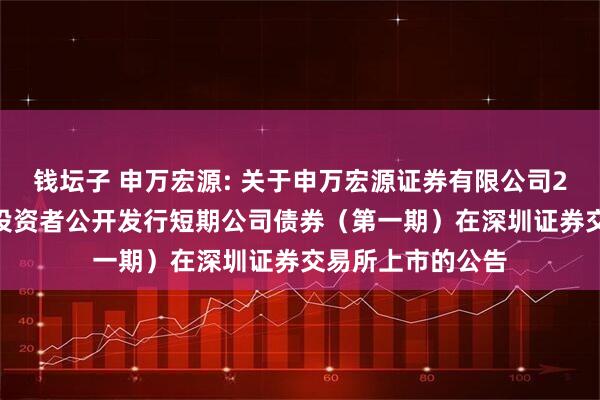 钱坛子 申万宏源: 关于申万宏源证券有限公司2026年面向专业投资者公开发行短期公司债券（第一期）在深圳证券交易所上市的公告